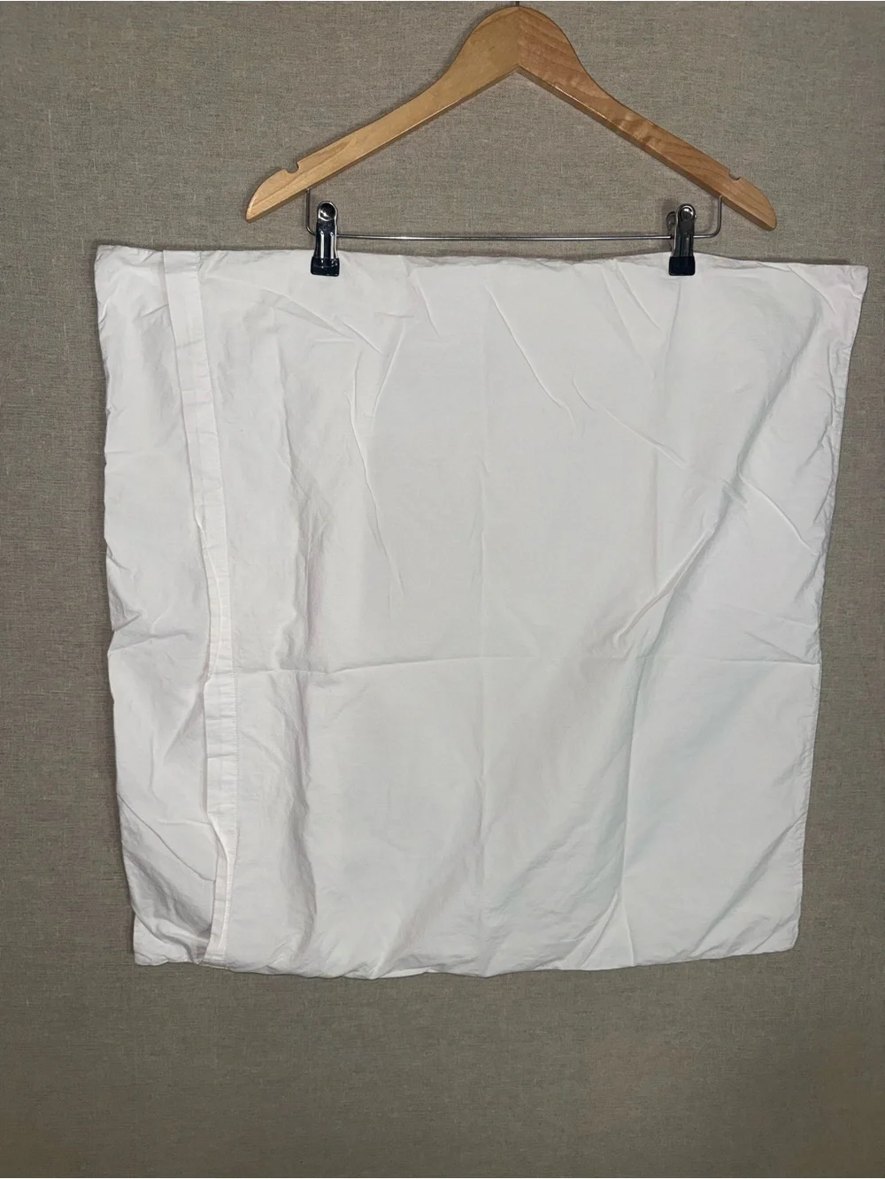 Restoration Hardware framed cotton euro sham